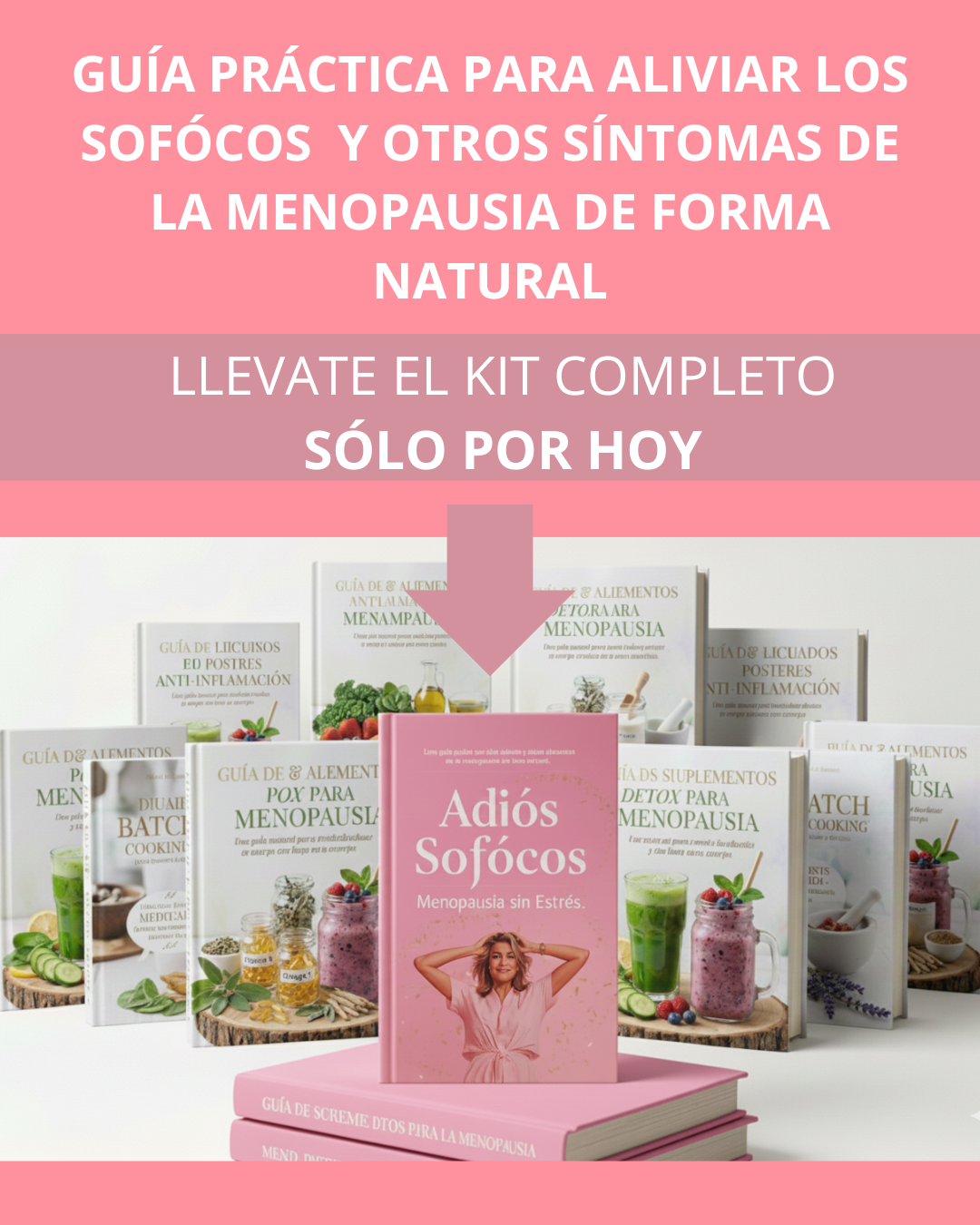 Adiós Sofocos | Menopausia Sin Estrés 📕+ 10 Bonos de regalo🎁