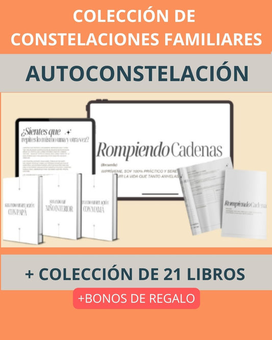 CUADERNILLOS DE AUTOCONSTELACIÓN 📝 + COLECCIÓN DE LIBROS + BONOS 🎁